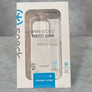G3. Speck Presidio‎ Perfect-Clear Case for Apple iPhone 14 Pro